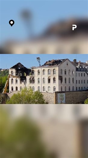 🔴 Incendie aux #Chartreux à #Lyon : les images exclusives de la démolition de l’aile Est du bâtiment ravagé par les flammes➡️ https://t.co/PjD3TORtNv