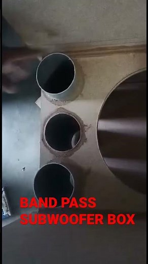 Bandpass subwoofer box making