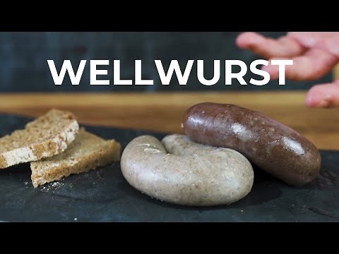 Make Wellwurst yourself - White or red both delicious