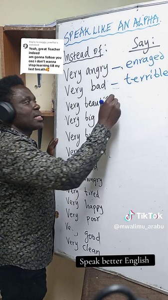 Mwalimu Arabu Adede on TikTok