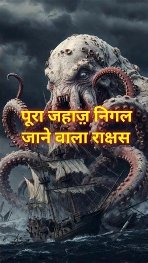 The 3 most dangerous monsters in the ocean! You'll be shocked! #shorts