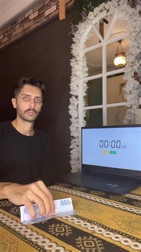 ☄️ 𝗚𝗮𝗹𝗮𝗰𝘁𝗶𝗰 𝗦𝗽𝗲𝗲𝗱 𝗦𝗲𝗿𝗶𝗲𝘀 ☄️ Catch the object under the money with the paper money in the air - 00:00:16 milisecond..⏳ @guinnessworldrecords • Subscribe and let’s progress quickly..! • Info: The timer starts the moment the keyboard “Space” key is pressed, and stops when it is pressed again.. #fyp #trick #superhero #speed #viral reklam | codemtc