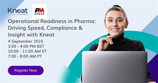 Operational Readiness in Pharma: Driving Speed, Compliance & Insight with Kneat