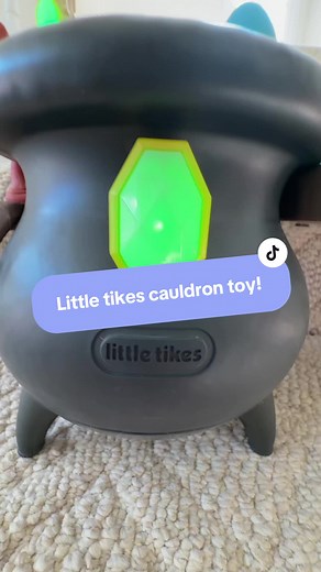 Whimsical Halloween with Little Tikes Cauldron Toy