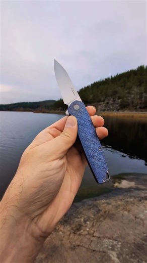 Lopatin Igor custom knife Trilobit M390 Titanium Russia #lopatinknives #rusbladecom #customknife