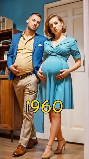 Evolution of Pregnant Women Over Decades 🤰💞