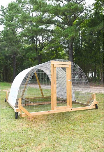 Build a Mobile Chicken Tractor for Your Backyard