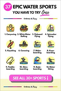 35  Fun Water Sports and Activities to Try at Least Once