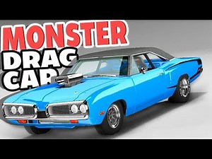 The BEST Drag Car Mod EVER! HUGE UPDATE - BeamNG Drive Gavril Gladiator Mod Update