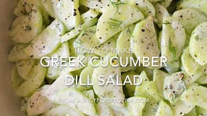 138K views · 659 reactions | Fresh and healthy Greek Cucumber Dill...
