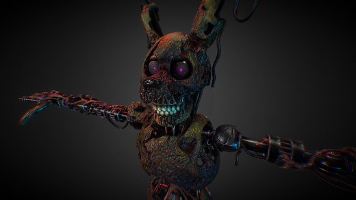 FNAF - Security Breach - Burntrap - Download Free 3D model by ScrinnodStudios