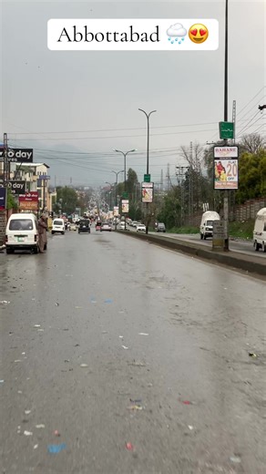 Exploring the Beauty of Abbottabad During Rain