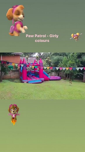 Paw Patrol girly theme!!! The party was held at our party venue Hoppers & Bugs Children's Party Planner and Jumping Castles in Prestbury. #hoppers_and_bugs #orgaicballoongarland #partyplannerpietermaritzburg #balloongarlandbackdrop #hoppersandbugs #kiddiespartyplanner #ilovewhatido❤️ | Hoppers & Bugs Children's Party Planner and Jumping Castles