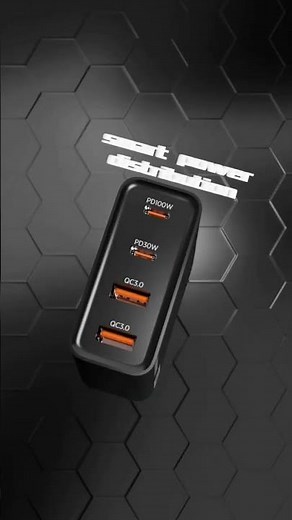 ⚡ Power up at lightning speed with the Cybotron 100W Charger — fast, fierce, and always ready.
