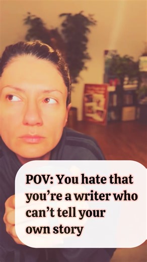 You don’t have to write a memoir to tell your story. Use the same methods I did to tell my story after 20 years. Free training. 🔗 in 🌳. #writersblock #writing | Author Allison Spooner