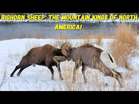 Bighorn Sheep: The Masters of North America's Deadly Mountains And Cliffs!