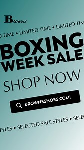 1K views | Don’t miss the UGG Boxing Week sale! Shop up to 30% off on cozy, iconic UGG boots and slippers at Browns while you can. | Browns Shoes | Facebook