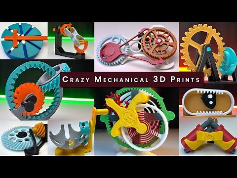 I 3D Printed & Tested The Craziest Mechanical Models. Here’s My Rating! ⚙️✅ #3dprinting