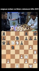 202K views · 829 reactions | Magnus Carlsen vs Hikaru Nakamura blitz 2019 #chess #chesstactics #Checkmate #chessplayer #chessecake | Chess Legends 24 | Facebook