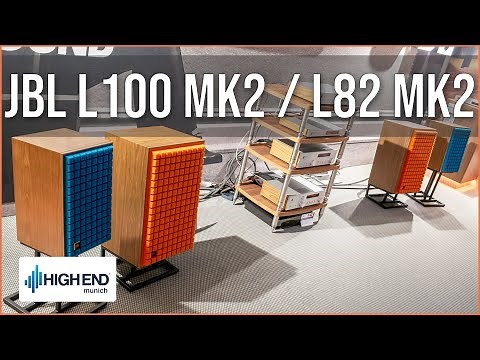 JBL L100 mk2 / Amplifier / Streamer / CD-Player - JBL Classic Serie - High End 2023 Munich