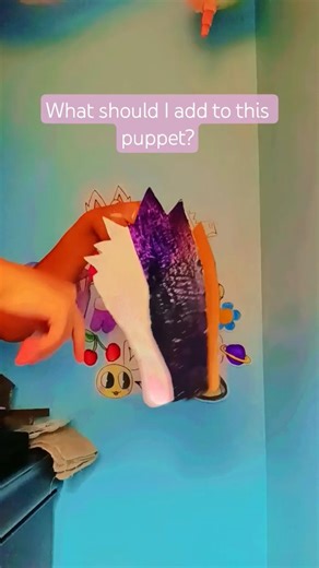 Add any details! #details #design #art #artist #papercraft #puppets #fyp #fnaf #creepy #live