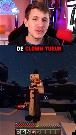 I found the scariest killer clown mod in all of Minecraft Bedrock #minecraft