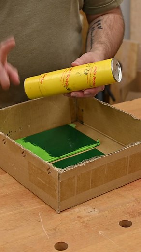 Flock It! #woodcraft #woodworking #woodworker #flock #DIY #howto #box #jewelrybox