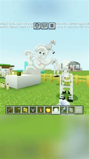 Can I beat the Skeleton Horse from wind in Minecraft? ⚡🐎 | #minecraft #minecraftshorts #ytshorts