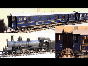 Fulgurex 1:32 Gotthardbahn Wagon from 1897 and A 3/5 Series 200 - Int. Gauge 1 meeting Speyer 2023