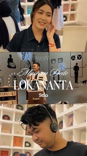 𝑨𝒏𝒋𝒂𝒏𝒊 𝑴𝒂𝒔𝒂𝒊𝒅 ❤︎ on Instagram: "New date experience unlocked🔓 Ga pernah nyangka kalo museum date bisa seseru ini! Loving Solo so much from the first time🦋✨ @lokanantabloc @alfianpahlevii #museumdate #savelokananta"