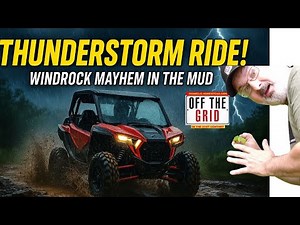 Riding in a Thunderstorm at Wind Rock Park | Extreme Off-Road Adventure PT1