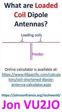 What are Loaded Coil Dipole Antennas?