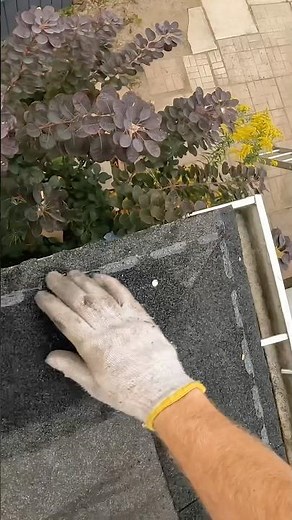 How to install rake starter shingles #roofing #roof #construction
