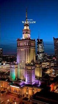 Poland's cities are actually insane 🇵🇱 #poland #warsaw #krakow