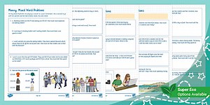 Money: Mixed Word Problems (Ages 9 - 11)