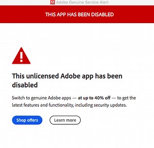 Suddenly unlicensed Adobe InDesign when in in foreign country for a longer stay