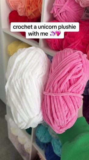 a fluffy unicorn plush 🥰 this pattern is available in my shop if you want to make your own cute crochet buddy 🦄 #crochet #crochetplushie #crochetwithme #crochettutorial #crochetproject #makingof #crochetamigurumi #amigurumi #crochetpattern #crochettiktok #crochettok #crochetinspo