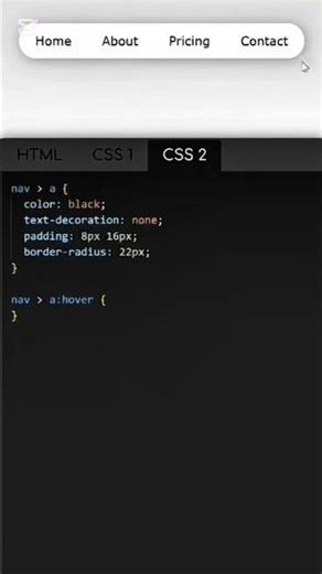Learn how to create a Menu con using #html #css #coding #fypシ #programmingforbeginners #codingtips