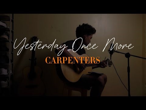 YESTERDAY ONCE MORE - Carpenters (Jhino Bilbao Cover | Acoustic Live)