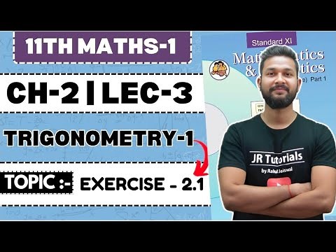 11th Maths-1 | Chapter 2 | Trigonometry | Lecture 3 | Maharashtra Board |