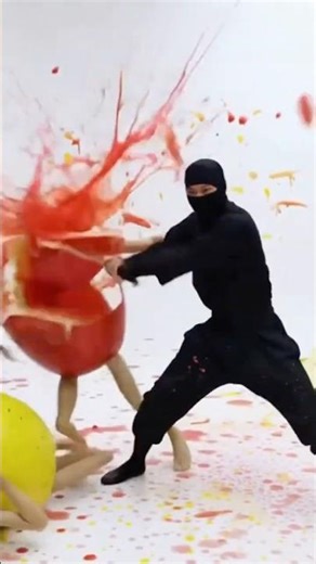 Fruit Ninja Live-Action: Fruit Zombie Massacre 😱🔪🍉🥝