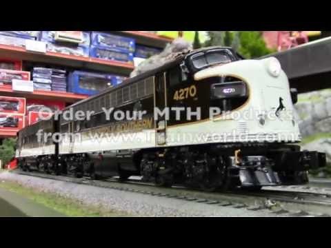 MTH O Scale Norfolk Southern F-7 A Unit Diesel Engine With Proto-Sound 3.0