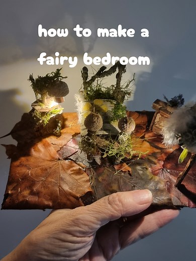 Fairy Bedroom Ideas: DIY Nature-Made Fairy Furniture
