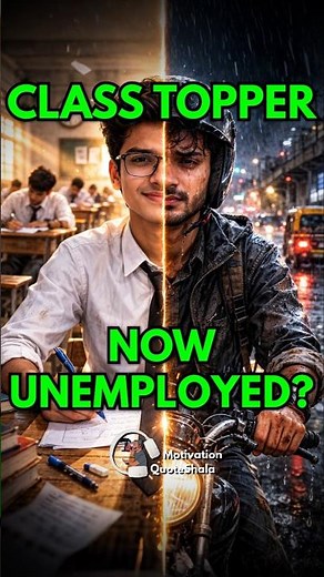 1 Dark Story 😰 Never Be a Class Topper