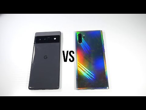 Google Pixel 6 Pro VS Samsung Galaxy Note 10 Plus - Speed Test & Camera Comparison!