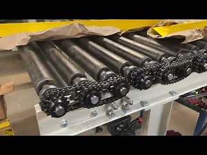 Heavy wall CDLR and roller conveyor