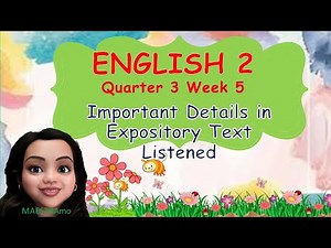 ENGLISH 2 EXPOSITORY TEXT MAESTRAmo