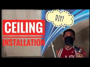 Ceiling Installation | DIY | Metal Furrings/ Hardieflex