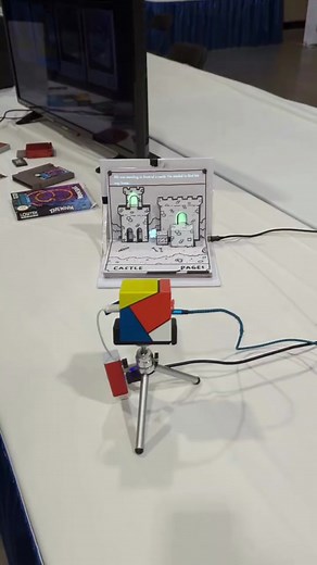 this Story Book is also a video game.