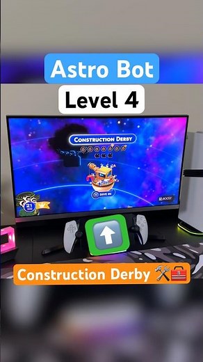 Astro Bot – Level 4 Construction Derby (PS5 Pro Gameplay) 🔥🎮 #astrobot #ps5 #ps5gameplay